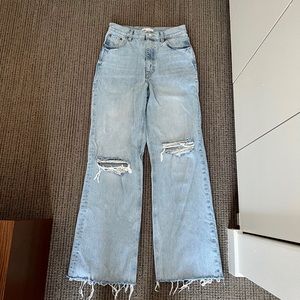 Distressed Zara Jeans